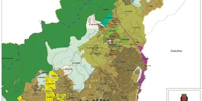 Mapa Jaçanã-Tremembé São Paulo - lurzoruaren Okupazioa