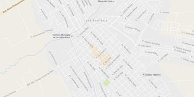 Mapa José Bonifácio São Paulo