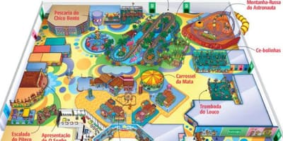 Mapa Monica São Paulo park
