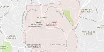 Mapa Morumbi São Paulo