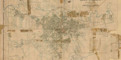 Mapa ohia São Paulo - 1916