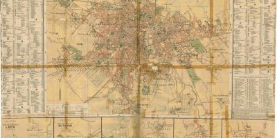 Mapa ohia São Paulo - 1913
