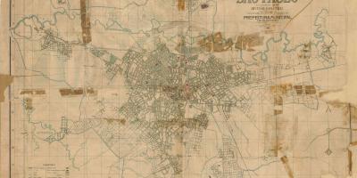 Mapa ohia São Paulo - 1916