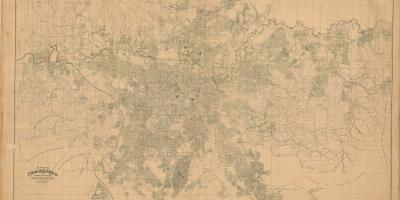 Mapa ohia São Paulo - 1943
