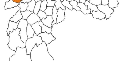 Mapa Rio Pequeno auzoan