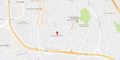 Mapa São Domingos São Paulo