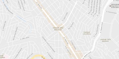 Mapa São Mateus São Paulo