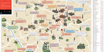 Mapa São Paulo monumentuak