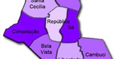 Mapa Sé azpi-prefekturan