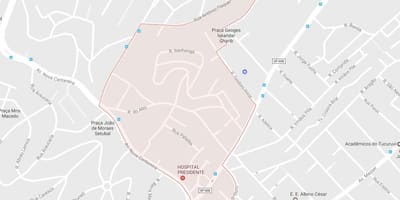 Mapa Tucuruvi São Paulo