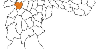 Mapa Vila Sônia auzoan